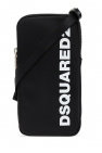 Dsquared2 BLACK Phone holder with strap