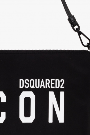 Dsquared2 woven evening ECOPELLE bag