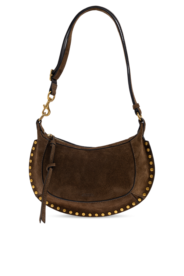 Suede shoulder bag ‘Oskan Moon’ od Isabel Marant