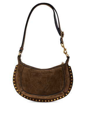 Isabel Marant Bolso bandolera de ante ‘Oskan Moon’