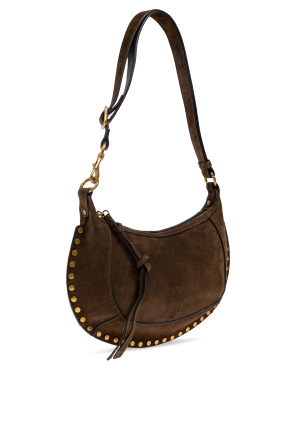 Isabel Marant Bolso bandolera de ante ‘Oskan Moon’