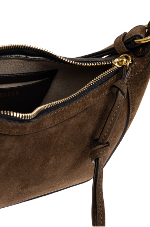 Isabel Marant Bolso bandolera de ante ‘Oskan Moon’