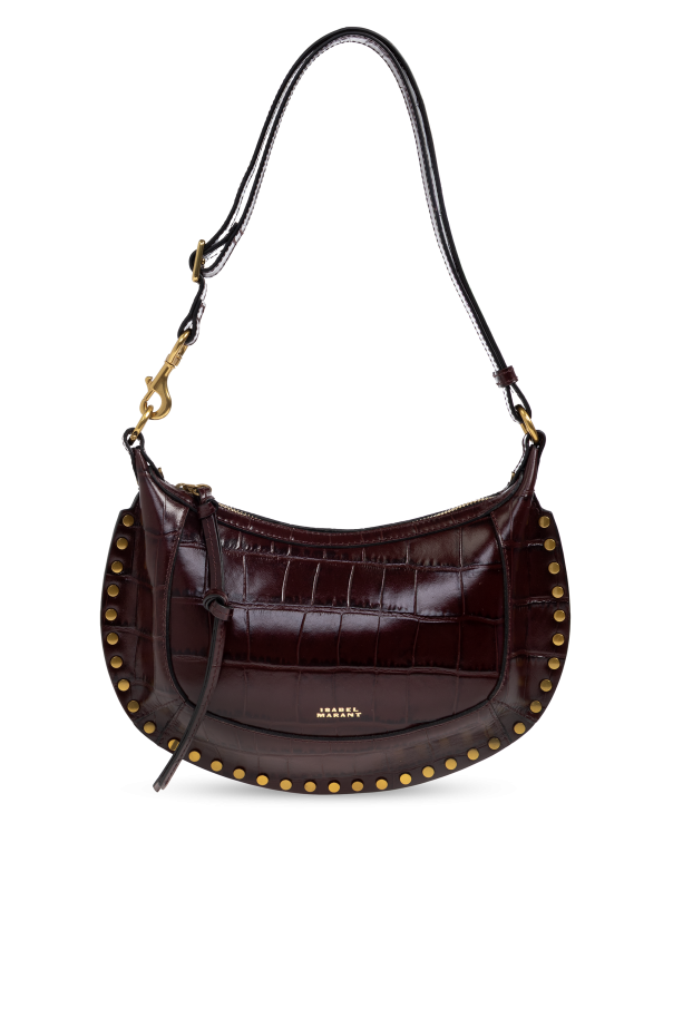 Leather shoulder bag ‘Oskan Moon’ od Isabel Marant
