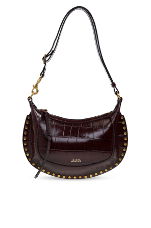 Leather shoulder bag ‘Oskan Moon’