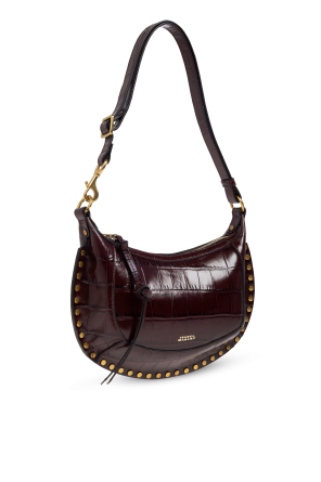 Isabel Marant Schultertasche aus Leder ‘Oskan Moon’