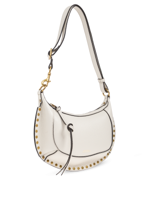 Isabel Marant Leather shoulder bag ‘Oskan Moon’