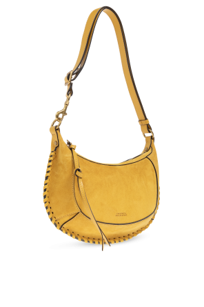 Isabel Marant Leder-Schultertasche ‘Oskan Moon’