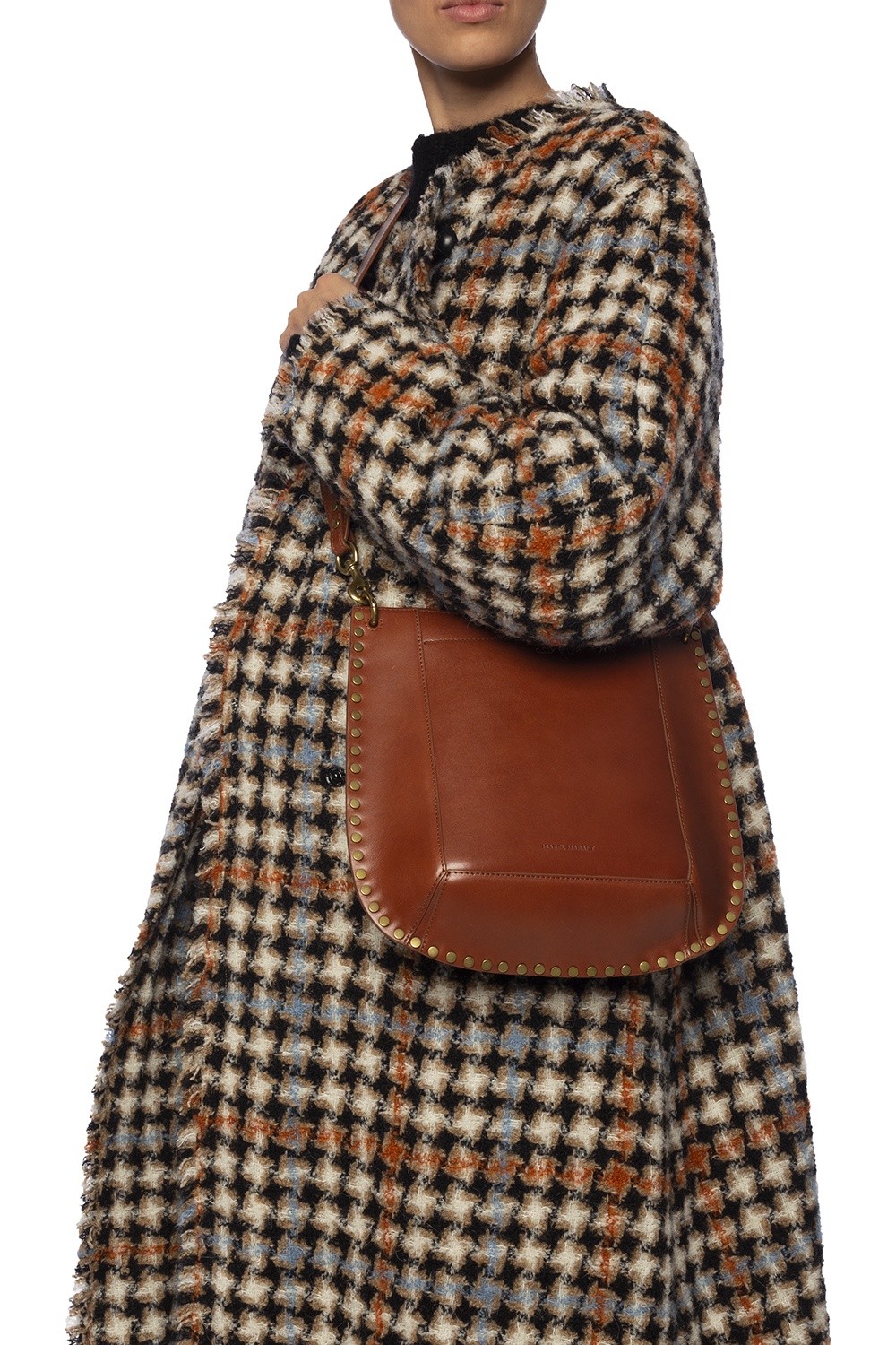 Isabel Marant ‘Oskan’ shoulder bag with logo