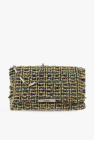 burberry olympia pouch checked shoulder bag