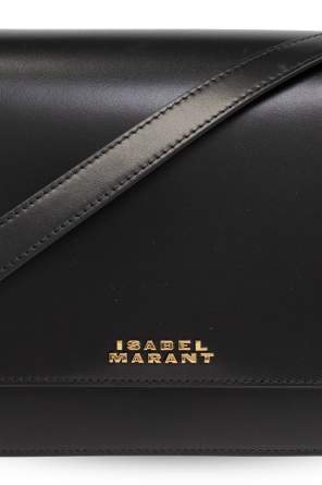 Isabel Marant ‘Nizza’ leather shoulder Horsebit bag