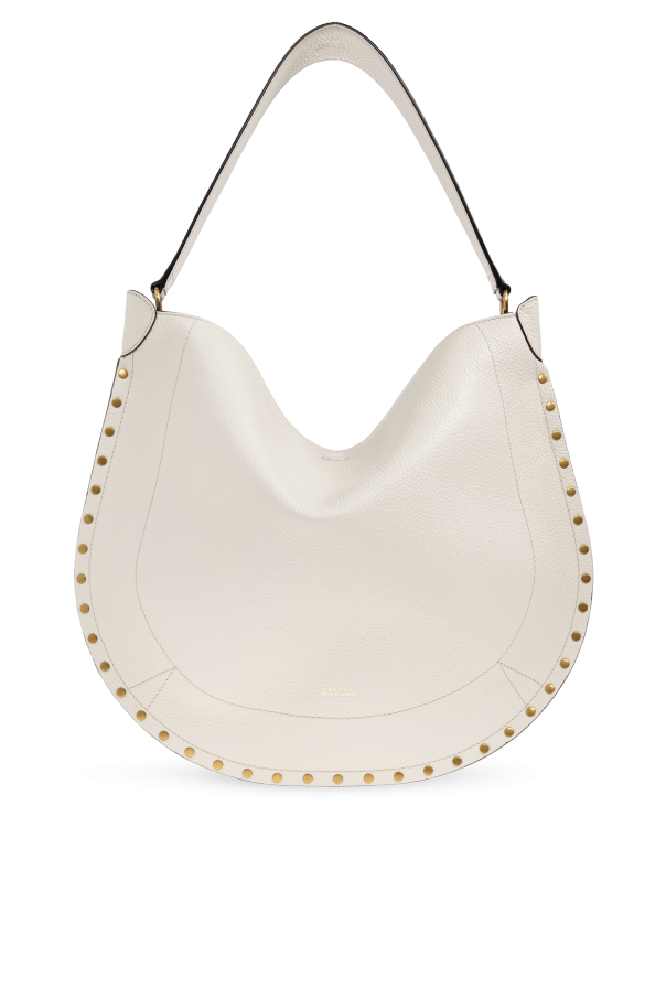 Leather shoulder bag ‘Oskan Hobo Soft’ od Isabel Marant