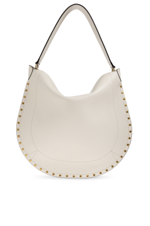 Isabel Marant Bolso de hombro de cuero ‘Oskan Hobo Soft’