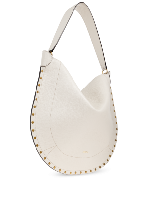 Isabel Marant Bolso de hombro de cuero ‘Oskan Hobo Soft’