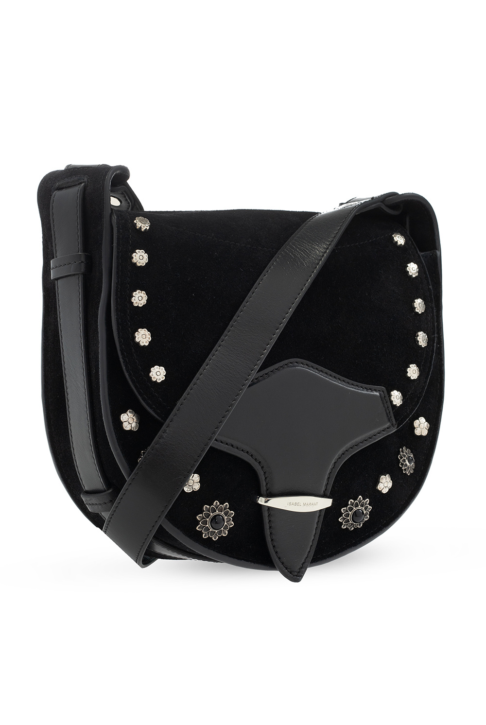 Isabel Marant mirror-detail mini bag Black