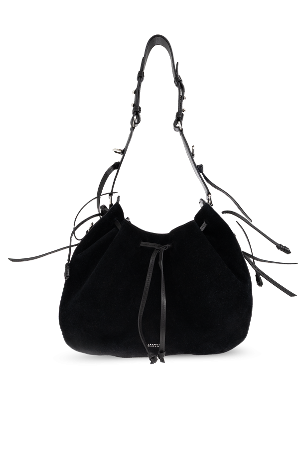 Suede shoulder bag ‘Bolton Hobo’ od Isabel Marant