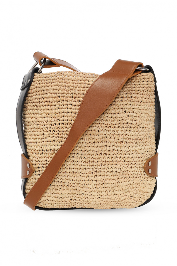 Isabel Marant ‘Bayia Mini’ shoulder high-shine bag