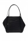 Issey Miyake Pleats Please BLACK Pleated hand bag