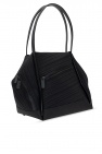 Issey Miyake Pleats Please BLACK Pleated hand bag