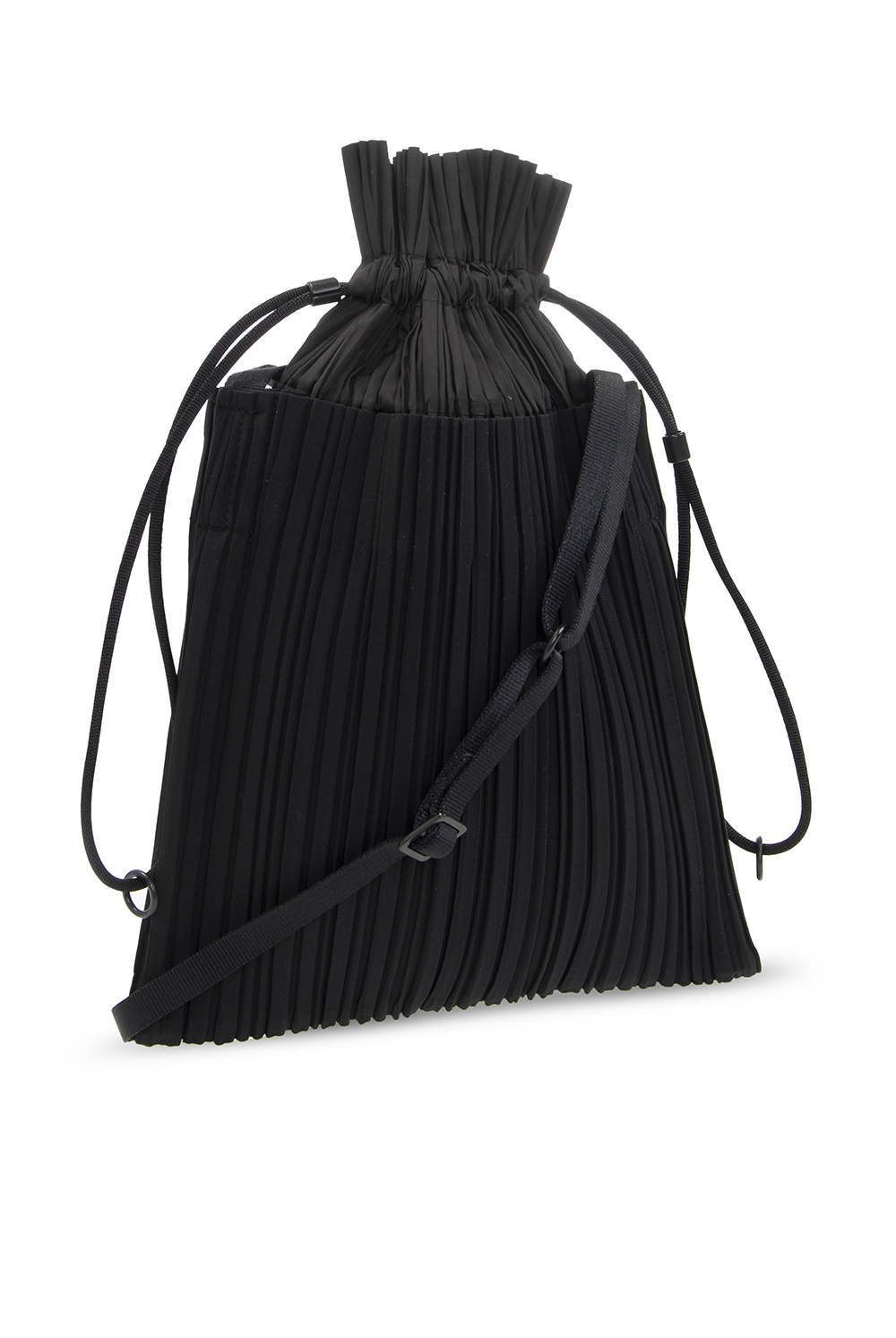Black Pleated backpack Issey Miyake Pleats Please - IetpShops TW - Pitta  mini bag