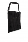 Issey Miyake Pleats Please Pleated shoulder logo-print bag