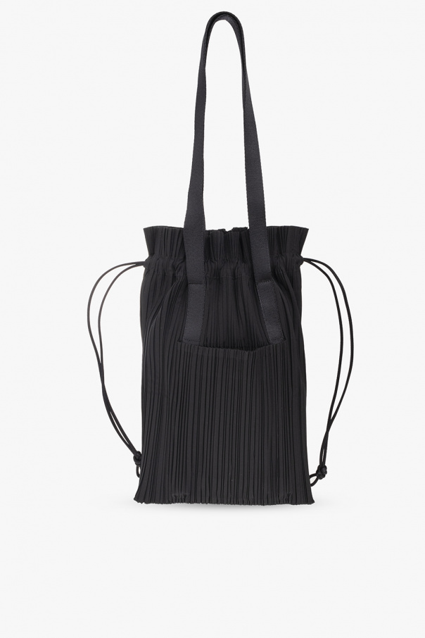 Medium Straw Shoulder Bag - Shoulder bag Issey Miyake Pleats