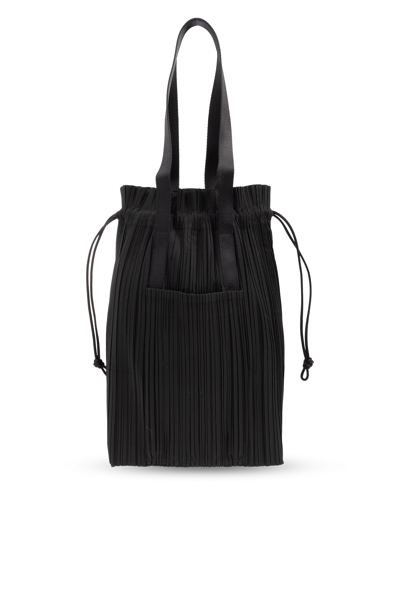 Pleats Please Issey Miyake Women's Medium Pleated Tote Bag - Black