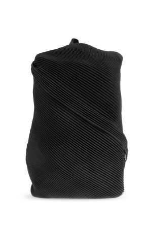 Pleated backpack