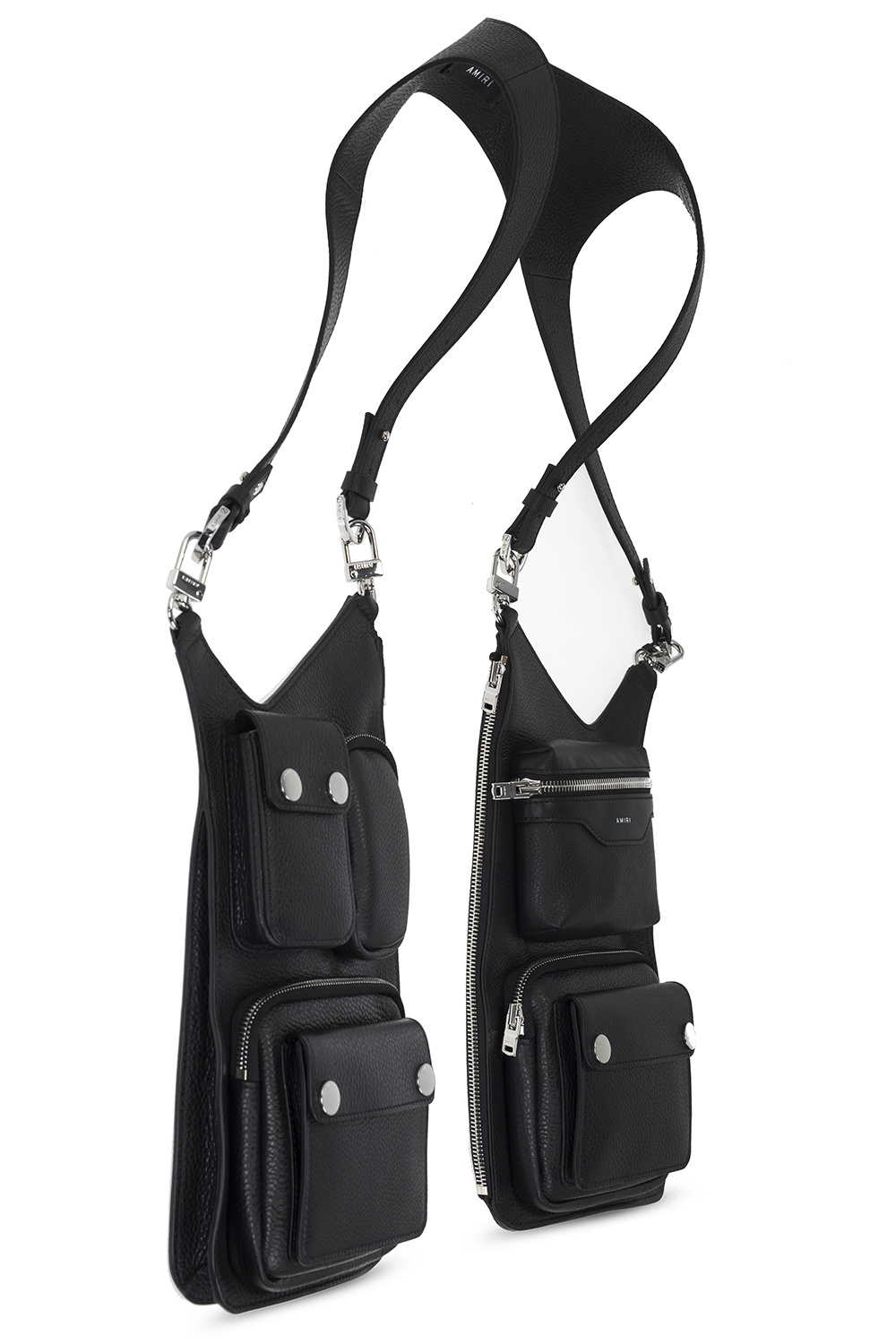 Amiri Suspenders with pouches