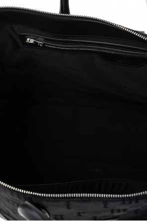 Amiri Monogrammed duffel bag