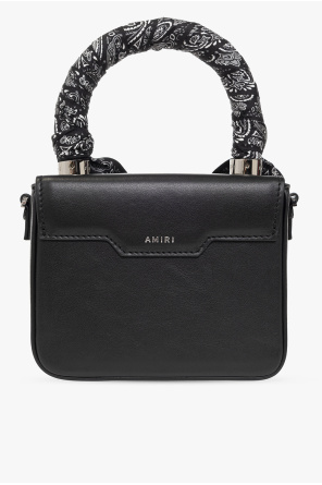Amiri Leather shoulder bag