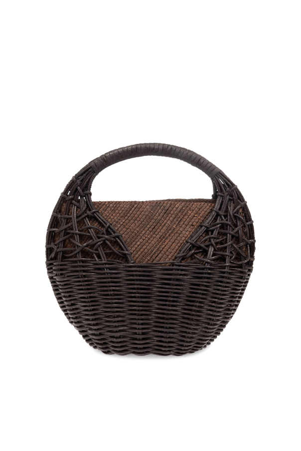 ‘Sea Shell’ wicker handbag od Ulla Johnson