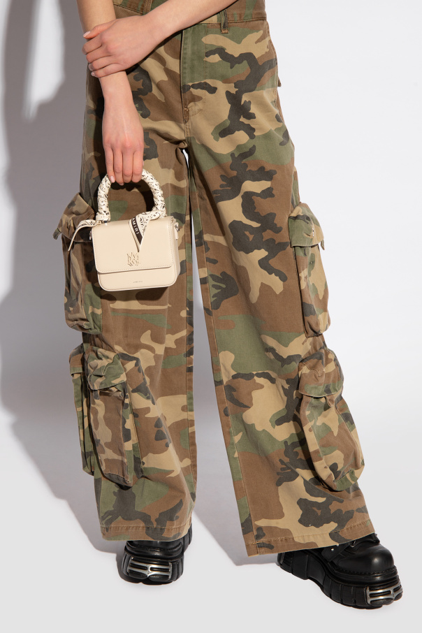 Amiri Tangle Mini Beige Leather Crossbody Bag Jil Sander Woman