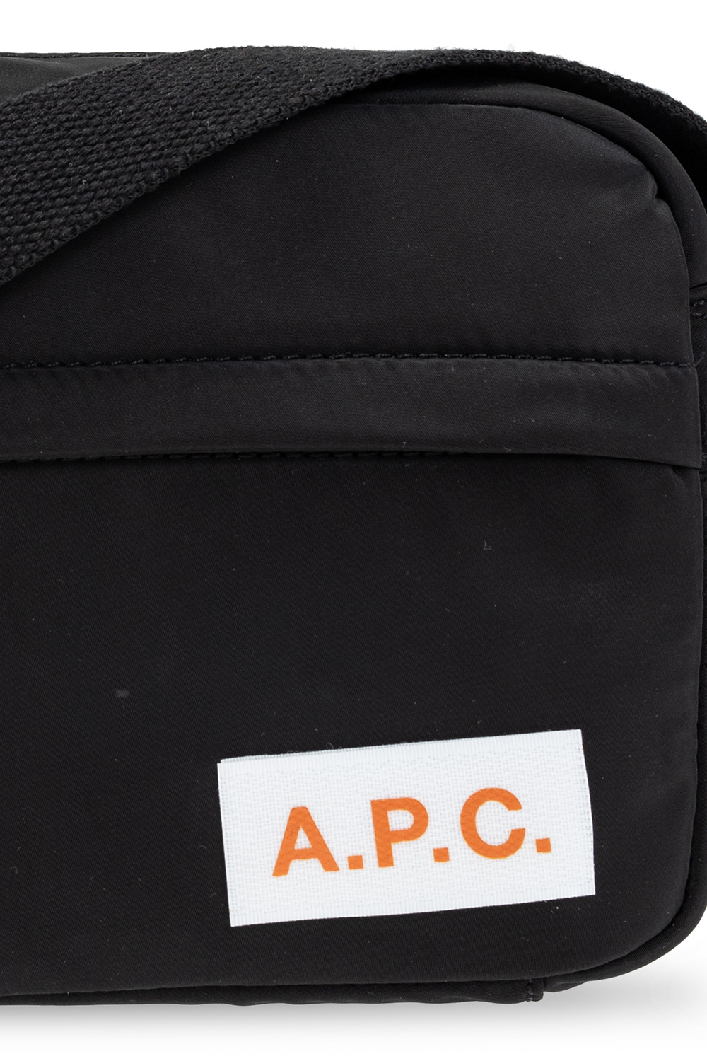 A.P.C. Shoulder bag Black with logo