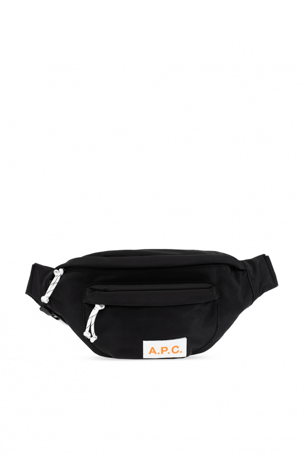 A.P.C. Logo-patch belt bag