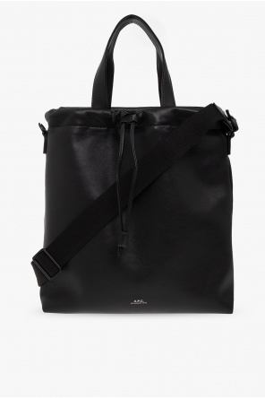 Squire square crossbody bag Nero