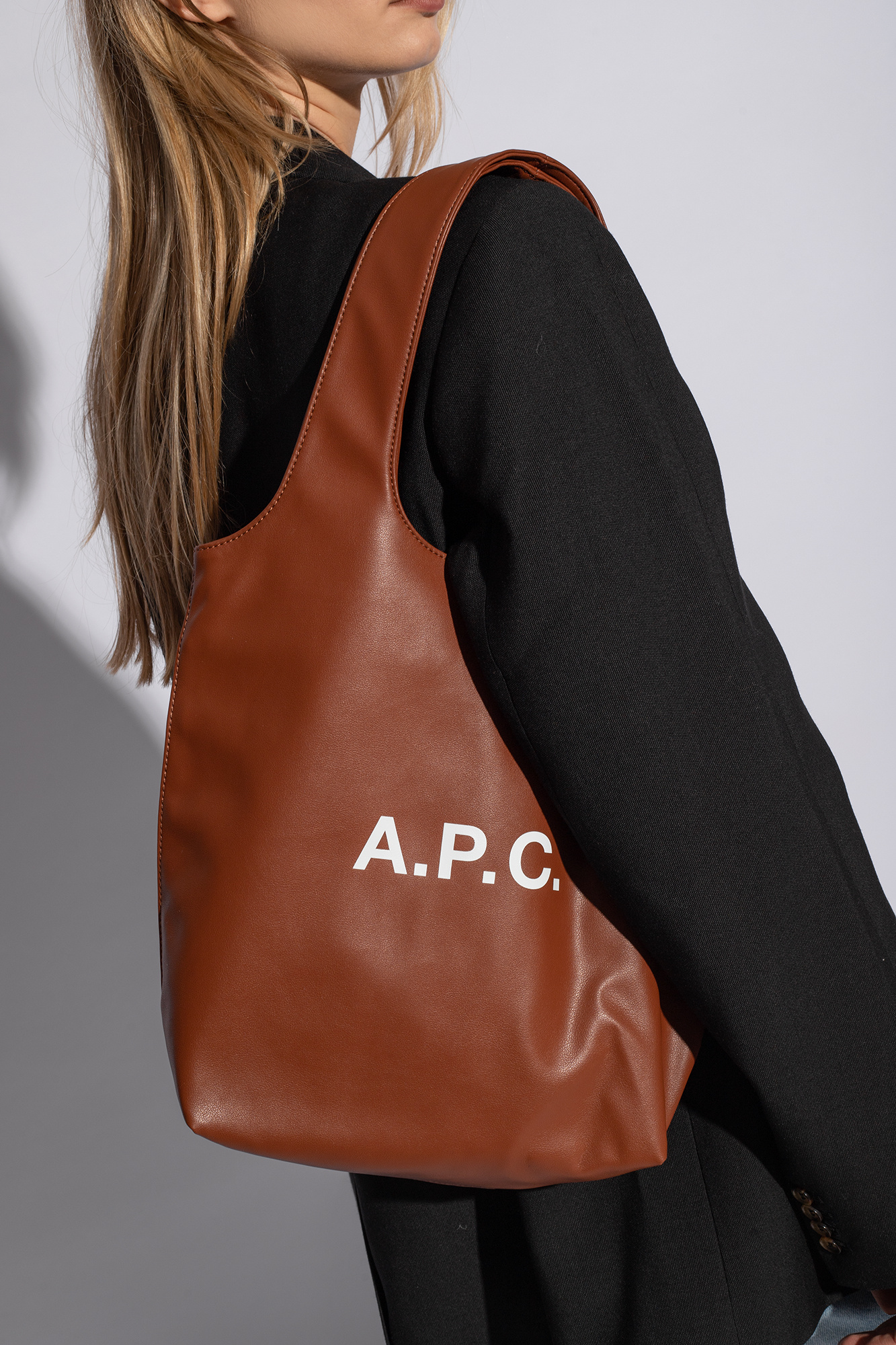 A.P.C. Handbag with logo