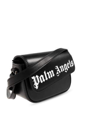 Palm Angels Leather bag with logo