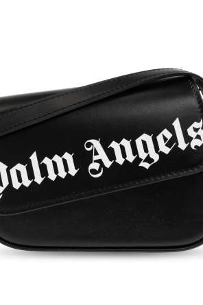 Palm Angels Leather bag with logo