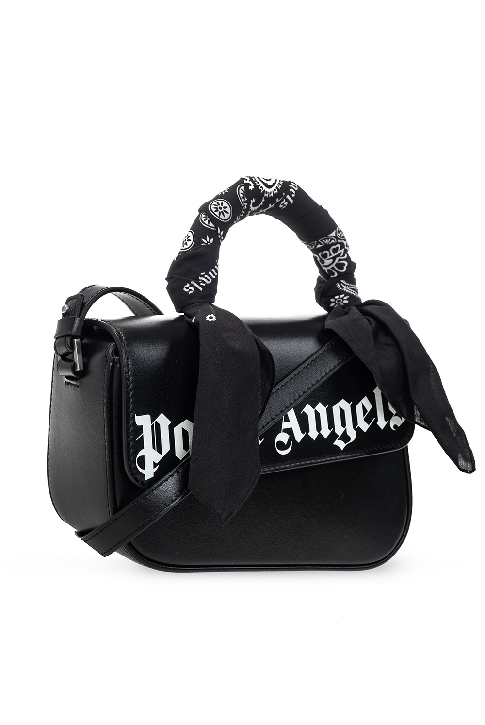 Palm Angels Balmain 1945 Small Tote Bag In Monogram Canvas