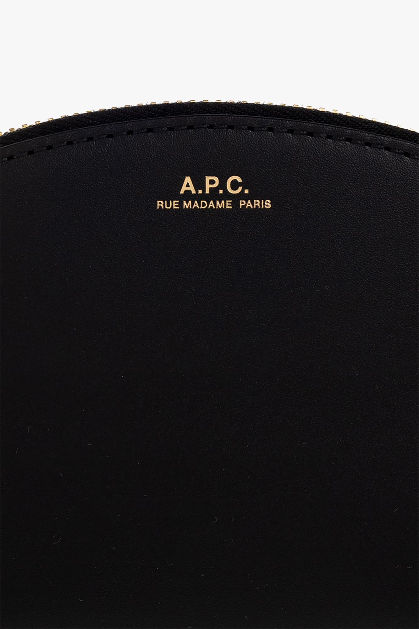 A.P.C. ‘Demi Lune’ leather wallet