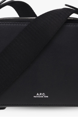 A.P.C. Shoulder bag with logo