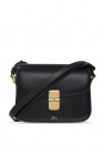 chanel neo executive large model shopping bag in black grained leather