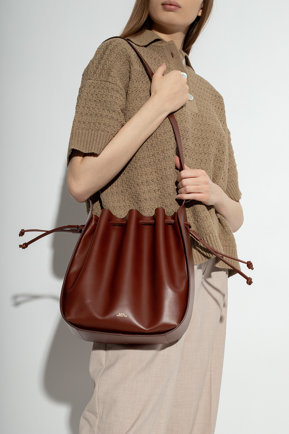 A.P.C. ‘Courtney’ bucket bag