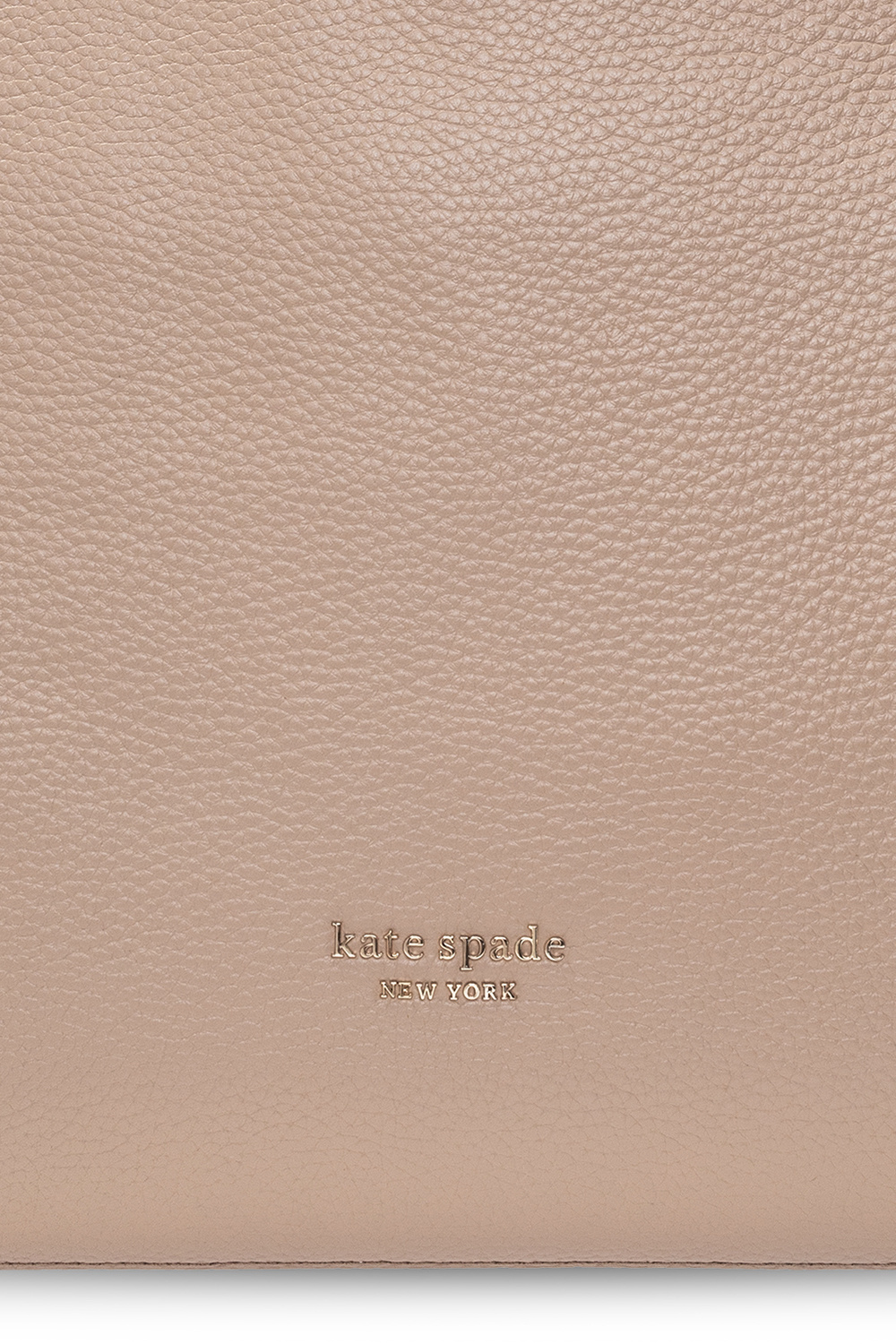 KATE SPADE NY Loop Tassel Leather Shoulder Bag ~ BLACK or PECAN (Taupe,  Beige)