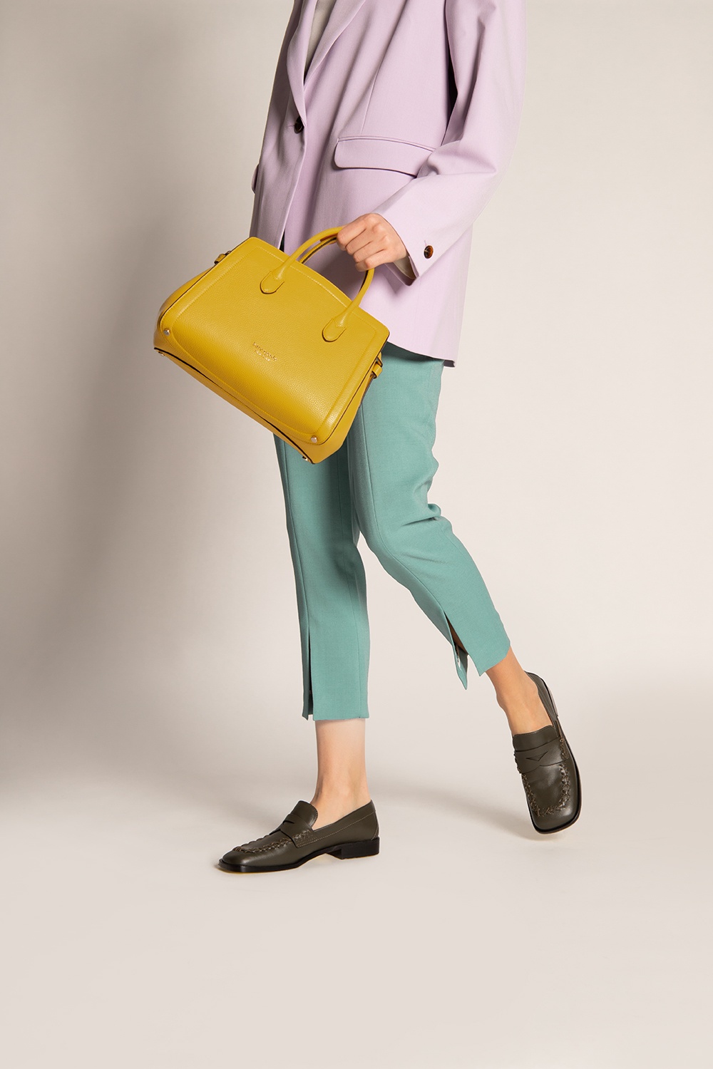 Kate Spade Knott Medium Satchel in Yellow