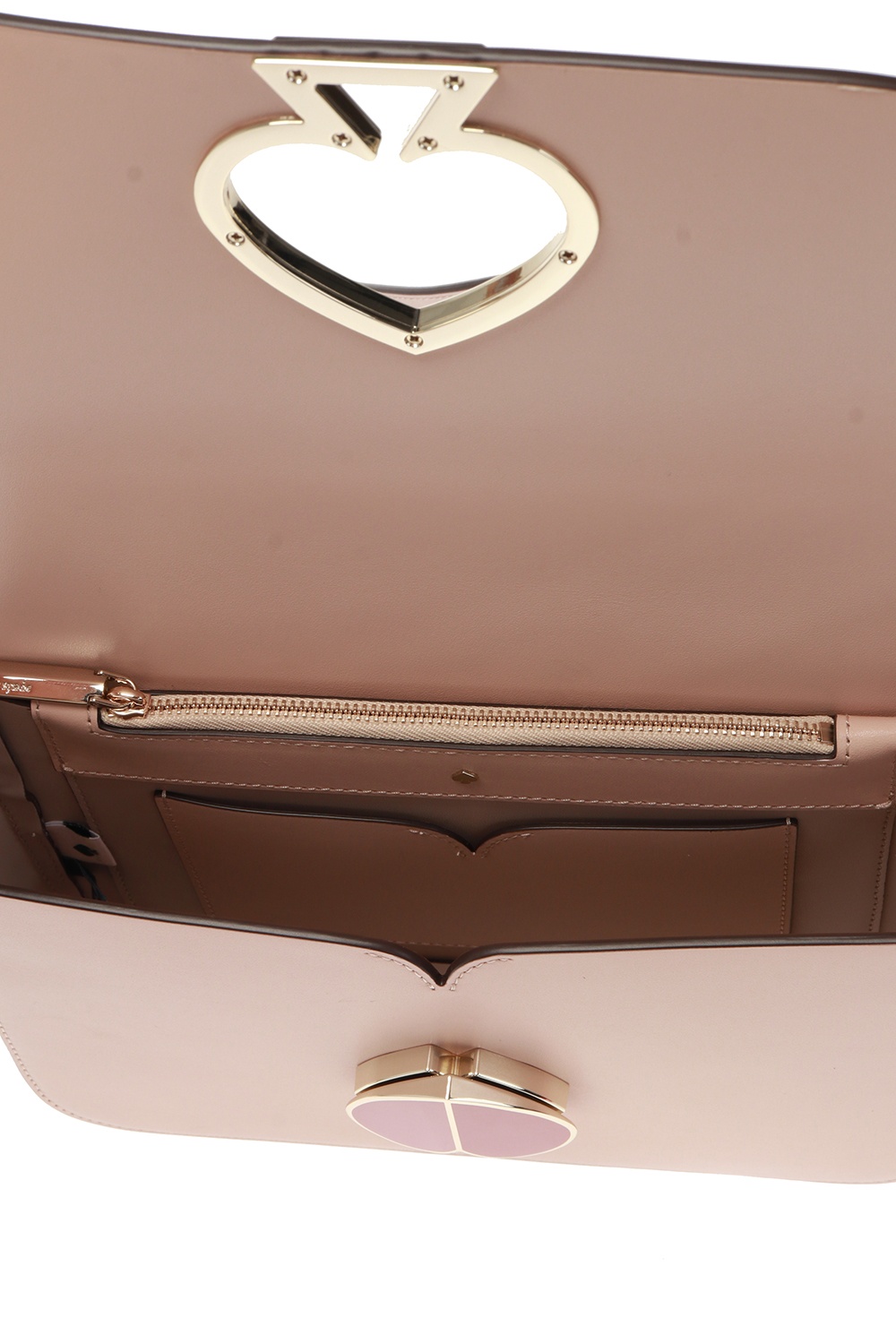 Kate Spade Nicola Twistlock Medium Pink Leather Shoulder Bag
