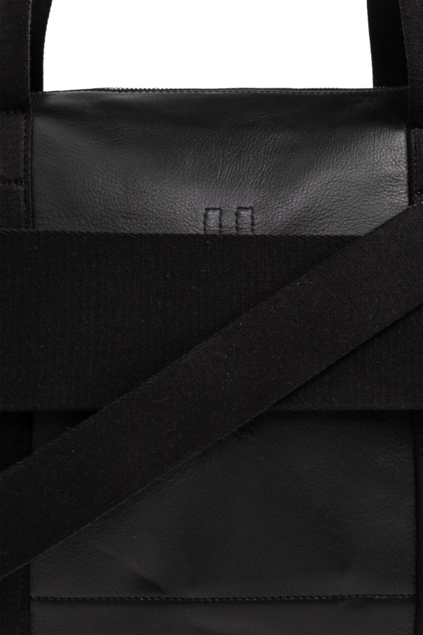 Rick Owens Skórzana torba typu `shopper`