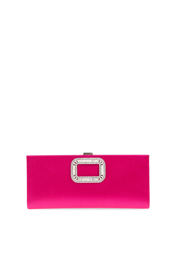 Satin clutch od Roger Vivier