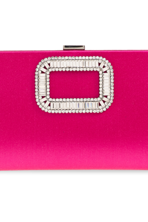 Roger Vivier Satin clutch