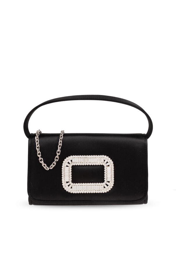 Satin handbag ‘Pilgrim Micro’ od Roger Vivier